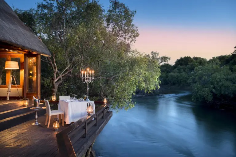 Royal Chundu Zambezi Island Lodge is a tranquil, luxurious and exclusive getaway.