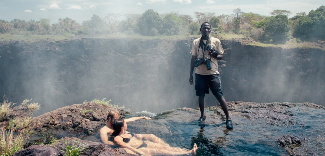 Devils pool in Zambia