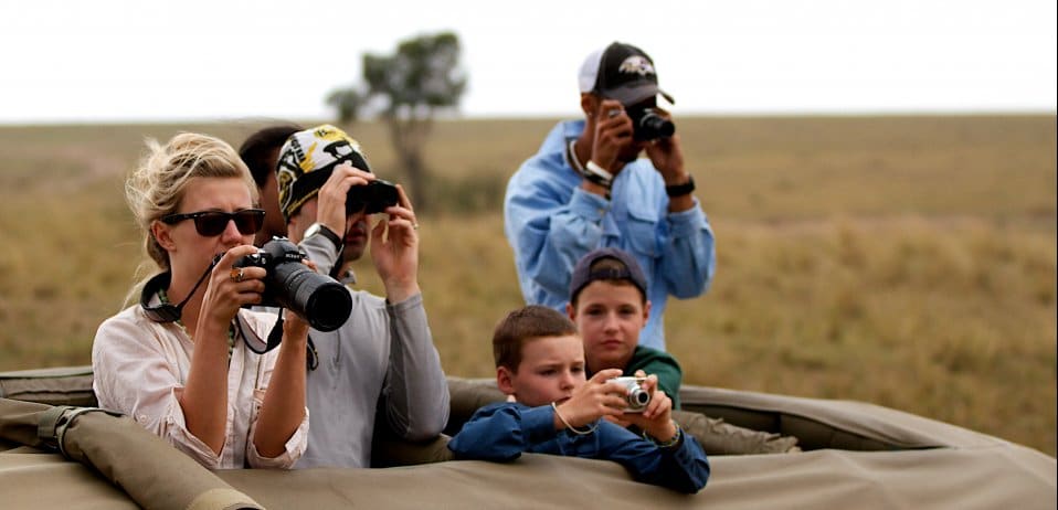 family safari in africa credit steven dieveney