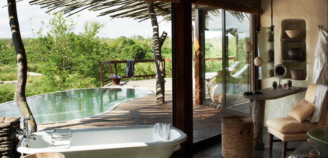 luxury kruger safari singita boulder's lodge suite