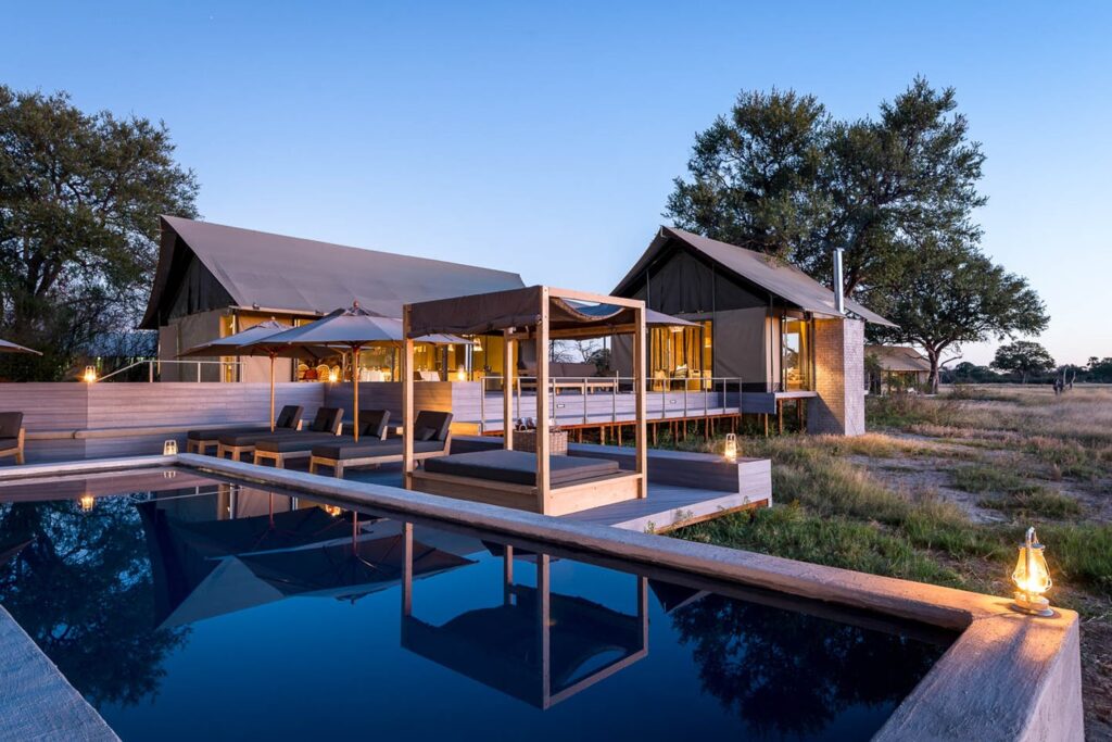 Lodge in Hwange National Park | Photo credits: Linkwasha Camp