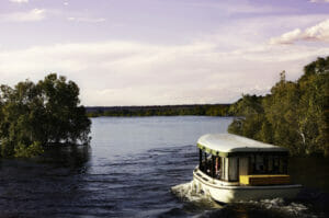 Zambezi River at dusk