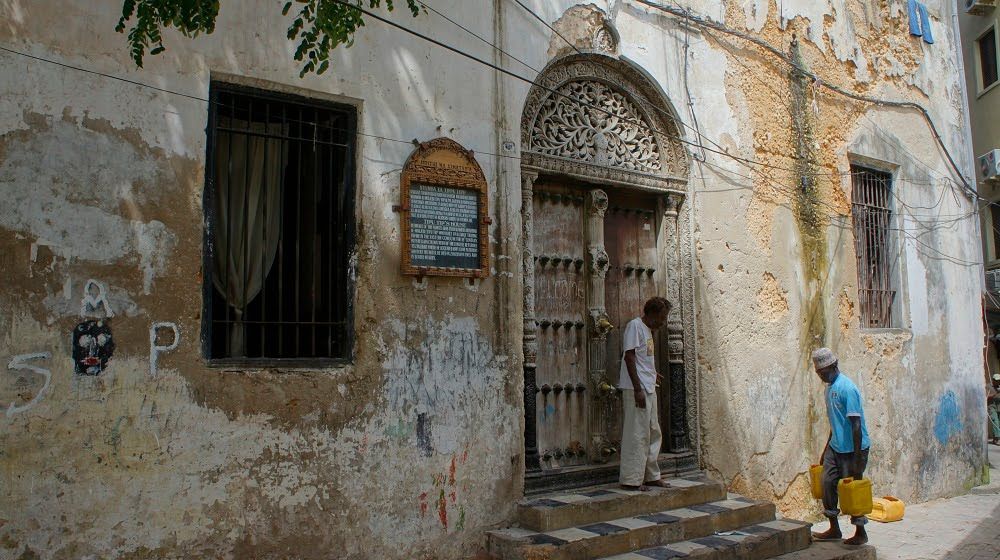 Stone town in Zanzibar