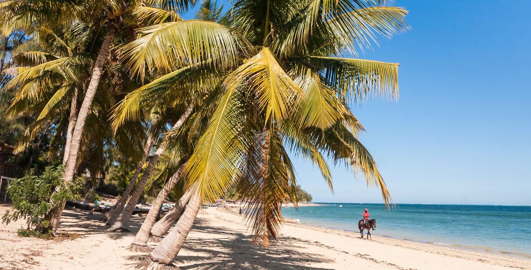 Horseback rides on the beaches of Madagascar