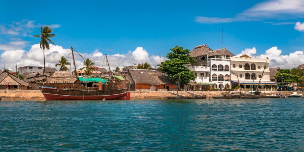 Lamu Island in Kenya.