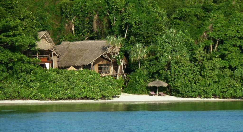 Exterior view of Fundu Lagoon, Zanzibar | Photo credit: Fundu Lagoon