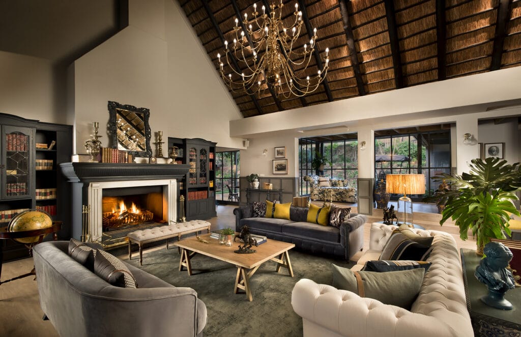 Lounge area of the Victoria Falls Hotel | Photo credits: Victoria Falls Hotel