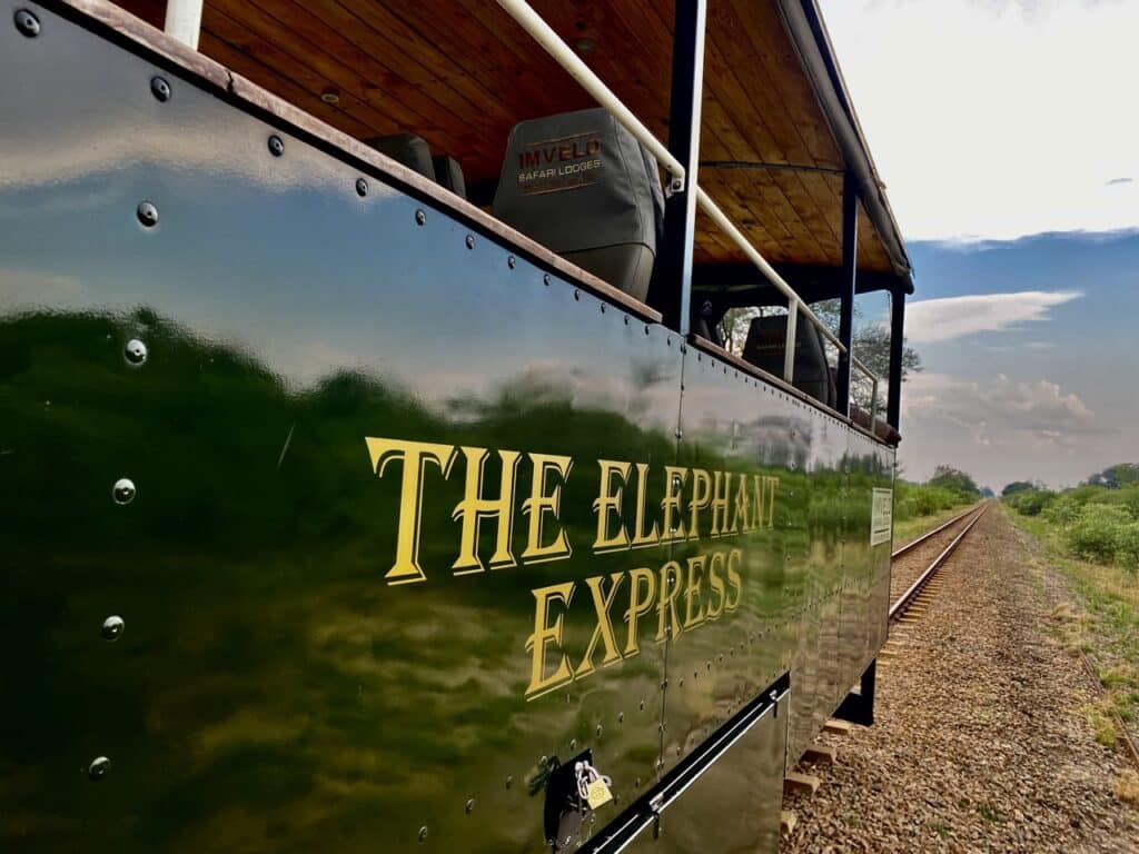 The Elephant Express railway tram