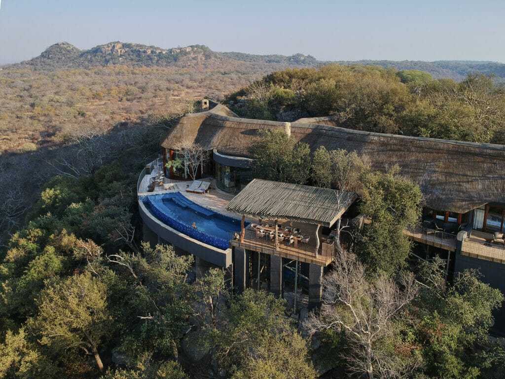 Singita Malilangwe House in Zimbabwe | Photo credits: Singita Malilangwe House