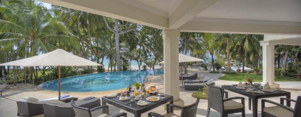 Pool area at Almanara Luxury Resort | Photo credit: Almanara Luxury Resort