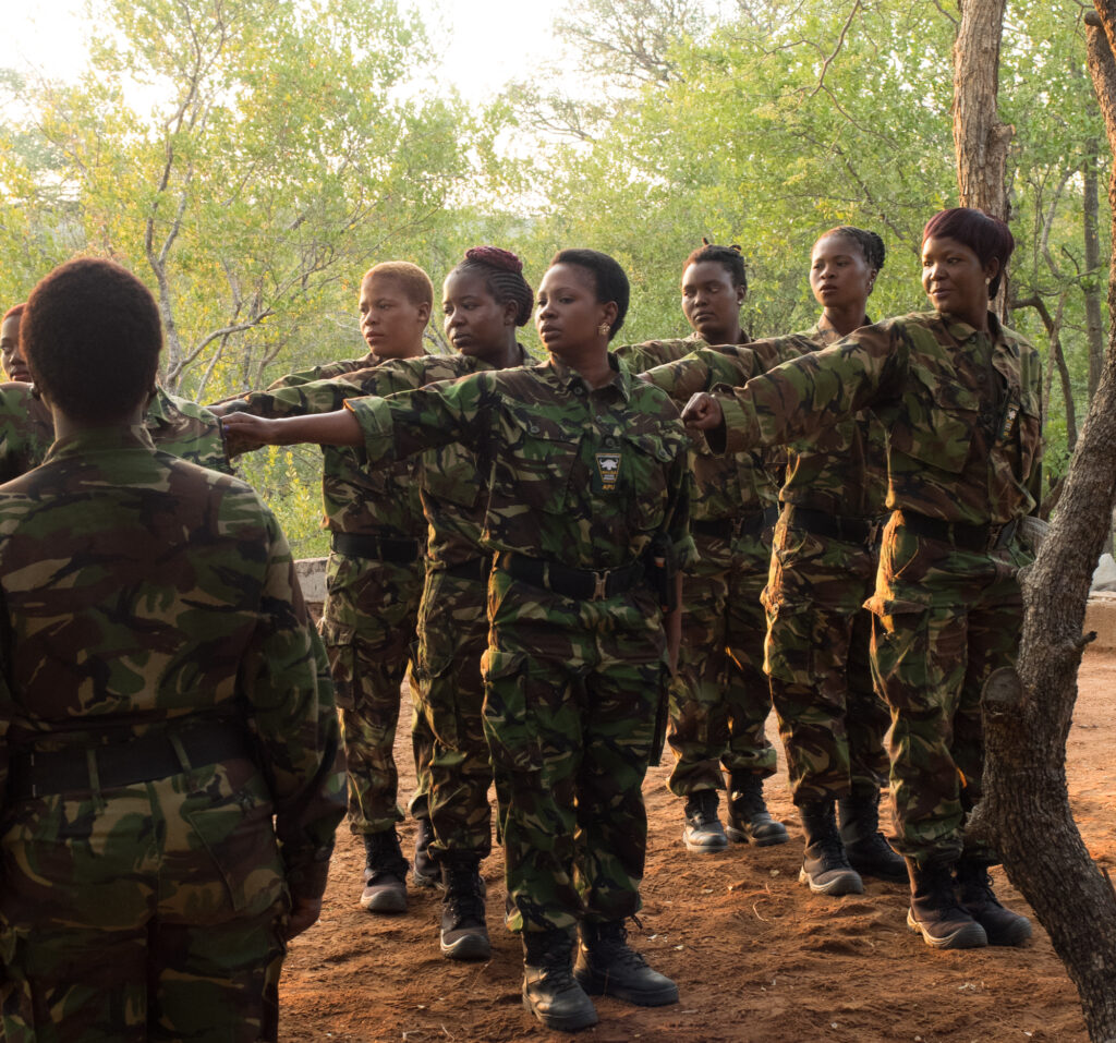 The Black Mambas anti-poaching unit | Photo credit: Helpingrhinos.org