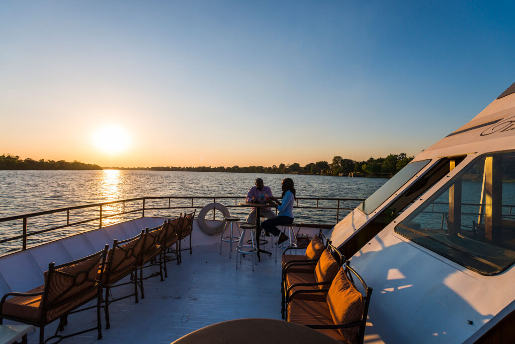 River cruise near Livingstone Town, Victoria Falls