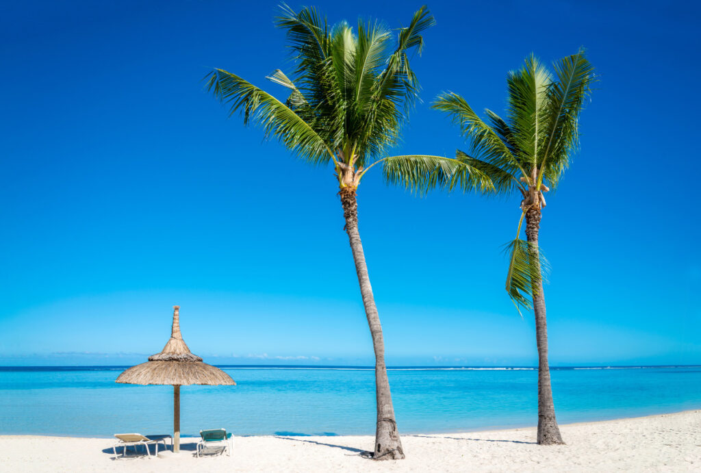 Flic en Flac Beach in Mauritius