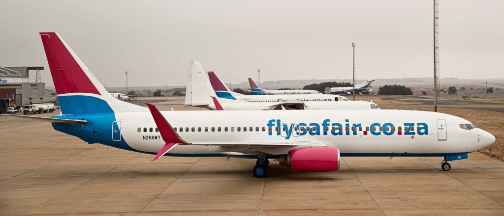 FlySafair New Aircraft