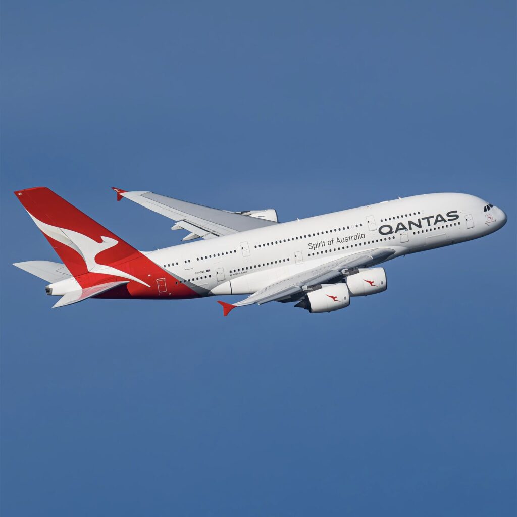 Qantas A380 Plane