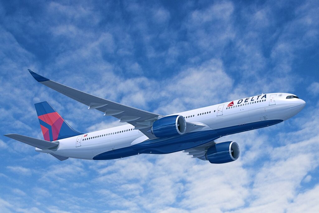 Delta A330-900neo aircraft