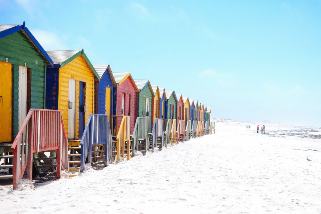 St James Beach in Muizenberg.