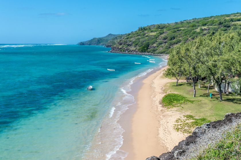 Baladirou Beach, Rodrigues Island in Mauritius | Photo credit: Ricardo Stephan