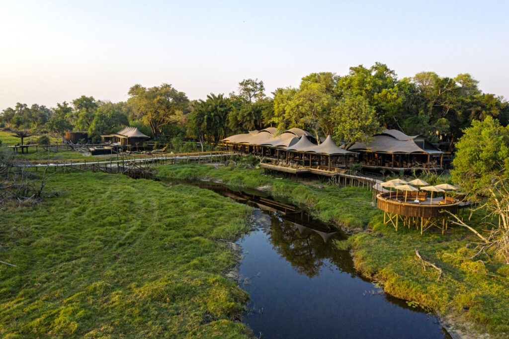 Xigera Safari Lodge in Botswana | Photo credits: Xigera Safari Lodge