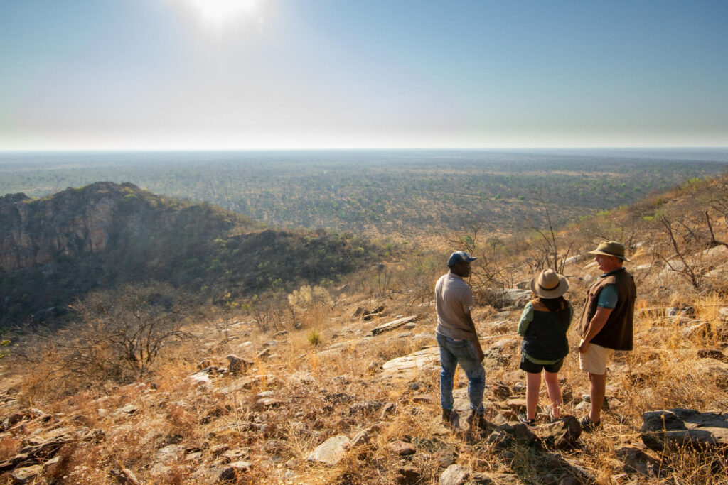 The beautiful view of Tsodilo Hills, Botswana | Photo credit: Nxamaseri Island Lodge